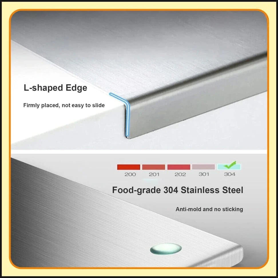 Stainless Steel Chopping Board- FYNESOL™