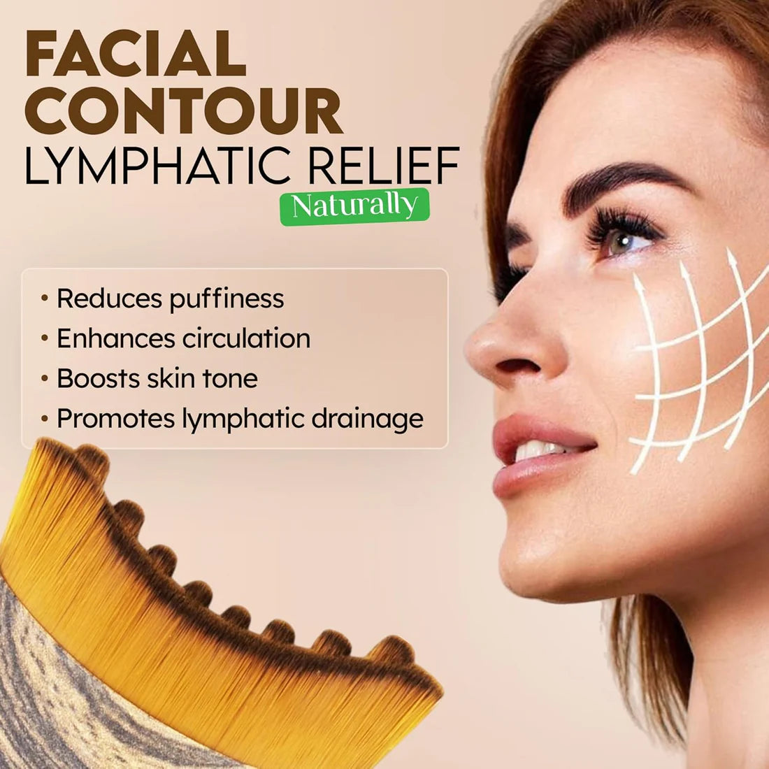 Lymphatic Contour Brush - FYNESOL™